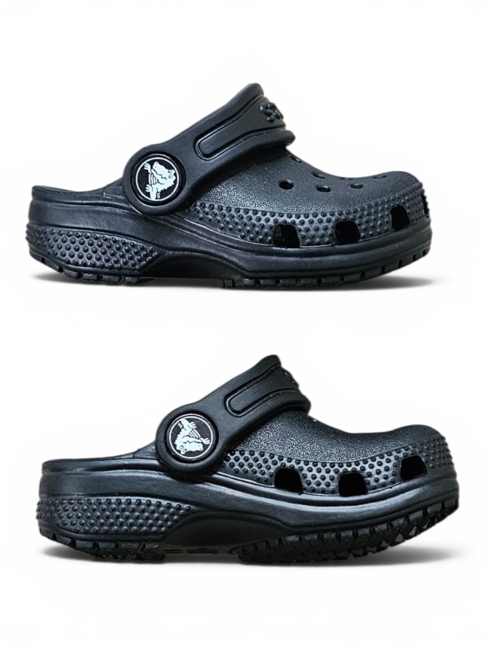 Crocs Classic Clog Toddler Black C5 - Picture 6 of 11